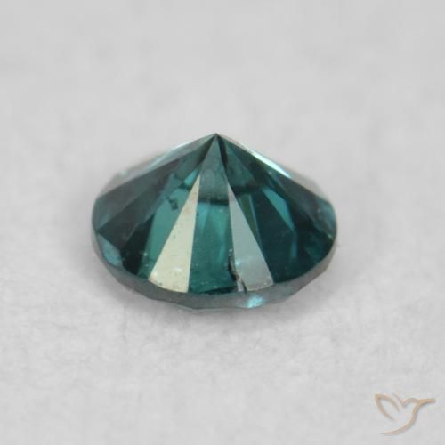 Diamante Verde Natural 0.06ct, Redondo, VS-SI