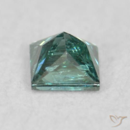 Diamante Verde Natural 0.08ct, Quadrado, VS