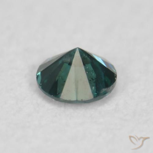 Diamante Verde Natural 0.03ct, Redondo, VS