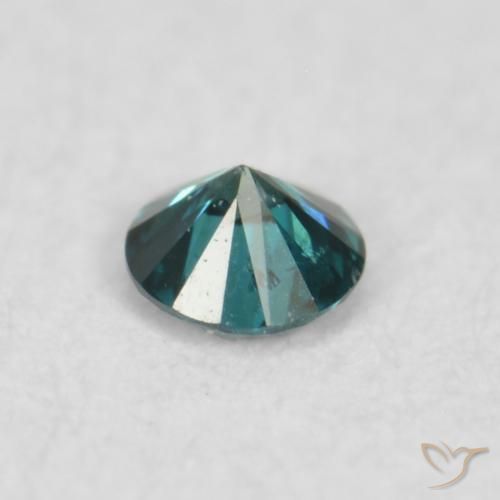 Diamante Verde Natural 0.02ct, Redondo, VS