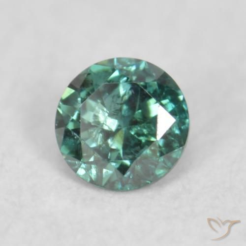 Diamante Verde Natural 0.06ct, Redondo, SI