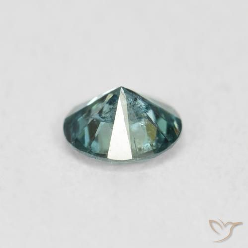 Diamante Verde Natural 0.16ct, Redondo, SI