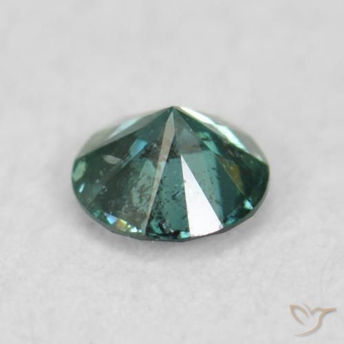 Diamante Verde Natural 0.07ct, Redondo, VS