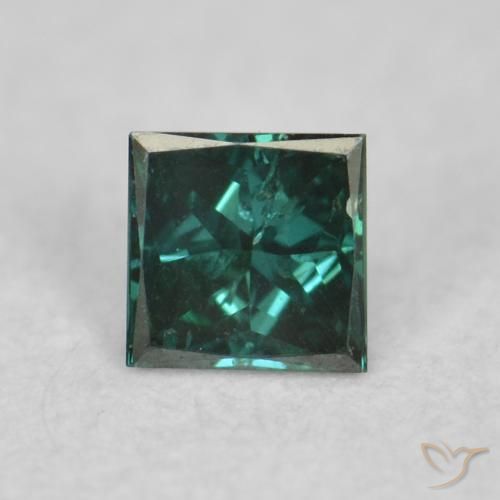 0.06ct Natural Verde Diamante, Quadrado, VVS-VS