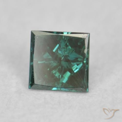 Diamante Verde Natural 0.06ct, Quadrado, VVS-VS