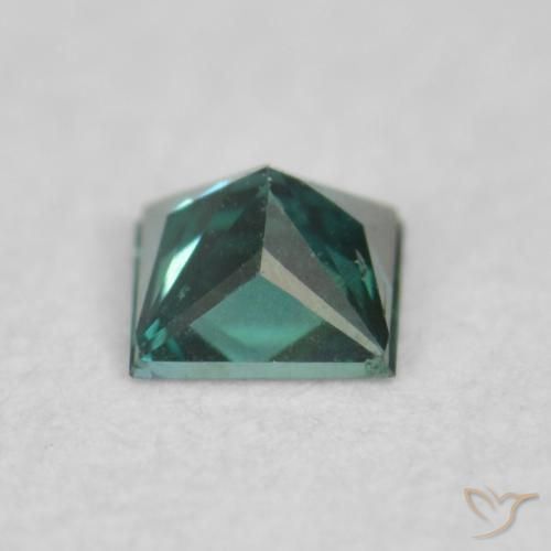 Diamante Verde Natural 0.06ct, Quadrado, VVS-VS