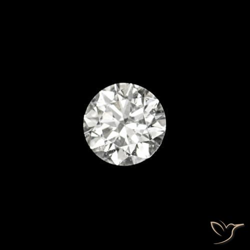 Diamante D Natural 0.04ct, Redondo, VVS