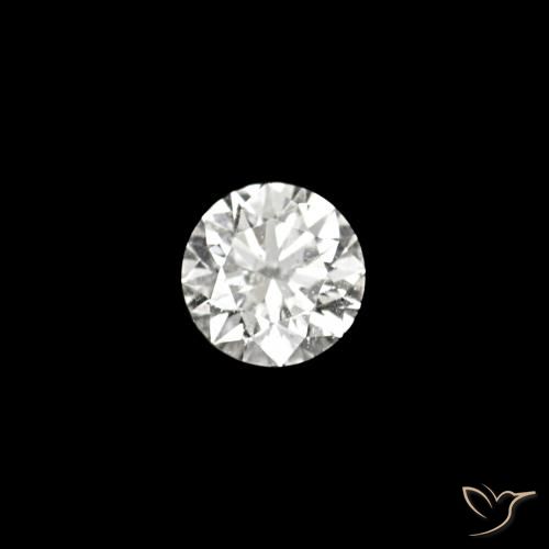 0.04ct D Diamante, Redondo, VVS