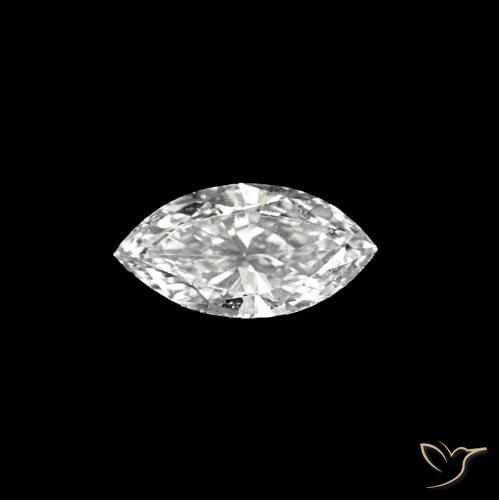 0.06ct Natural D Diamante, Marquesa, VVS