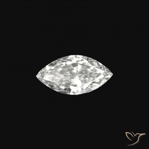 0.07ct Natural D Diamante, Marquesa, VVS