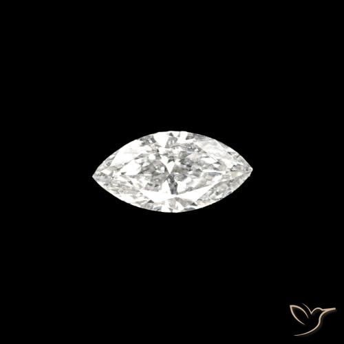 0.07ct H Diamante, Marquesa, VVS