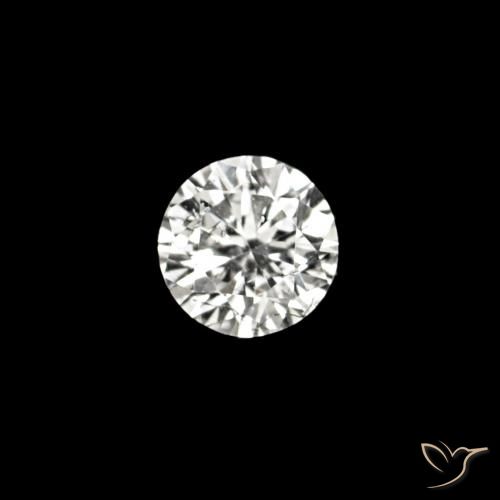 0.02ct D Diamante, Redondo, VVS-VS