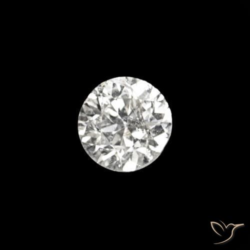 Diamante H Natural 0.02ct, Redondo, VVS-VS
