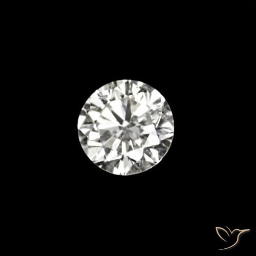 Diamante D Natural 0.02ct, Redondo, VVS-VS