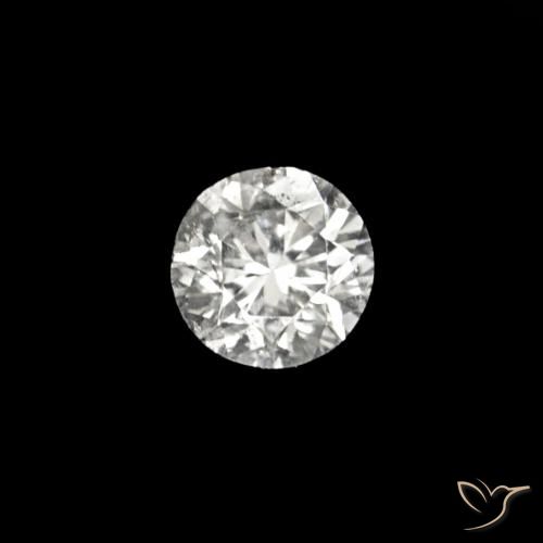 Diamante D Natural 0.02ct, Redondo, VVS-VS