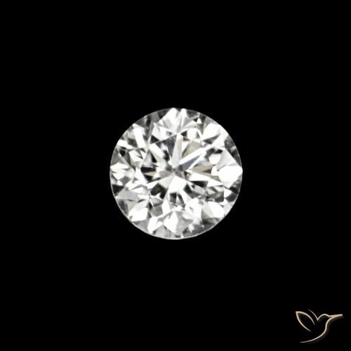 0.02ct D Diamante, Redondo, VVS-VS