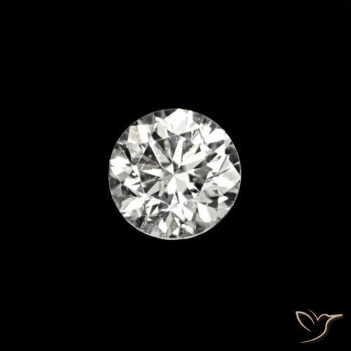 Diamante D Natural 0.02ct, Redondo, VVS-VS