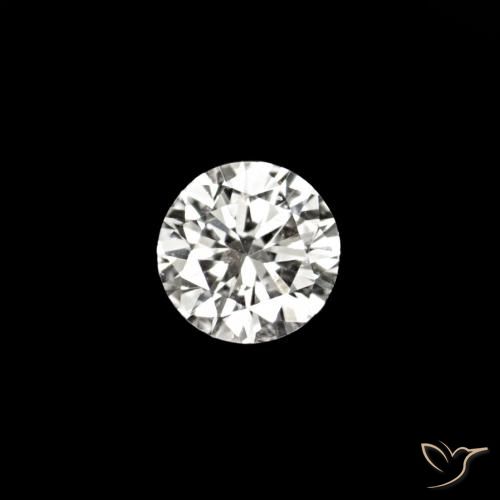 0.02ct D Diamante, Redondo, VVS-VS
