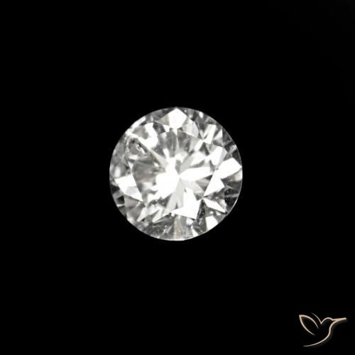 Diamante D Natural 0.02ct, Redondo, VVS-VS