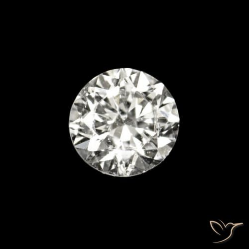 0.02ct E Diamante, Redondo, VVS-VS
