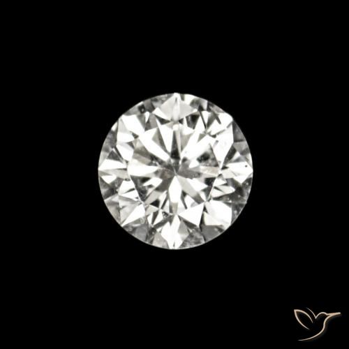 Diamante E Natural 0.02ct, Redondo, VVS-VS