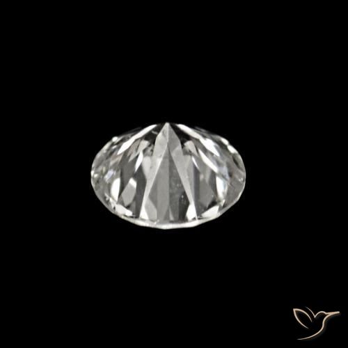 Diamante E Natural 0.02ct, Redondo, VVS-VS