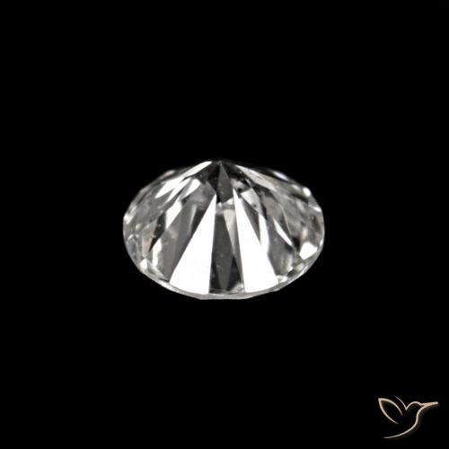 Diamante E Natural 0.02ct, Redondo, VVS-VS