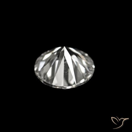 Diamante E Natural 0.02ct, Redondo, VVS-VS