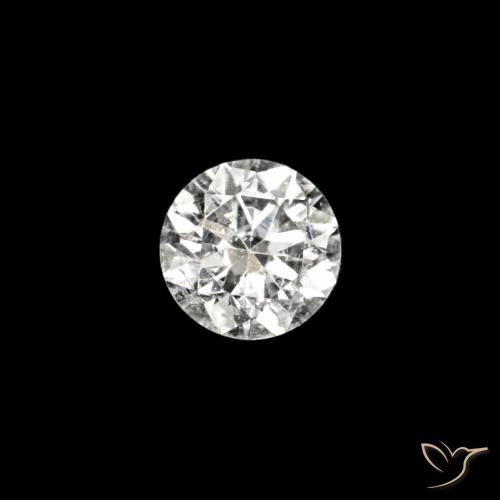 0.02ct D Diamante, Redondo, VVS-VS