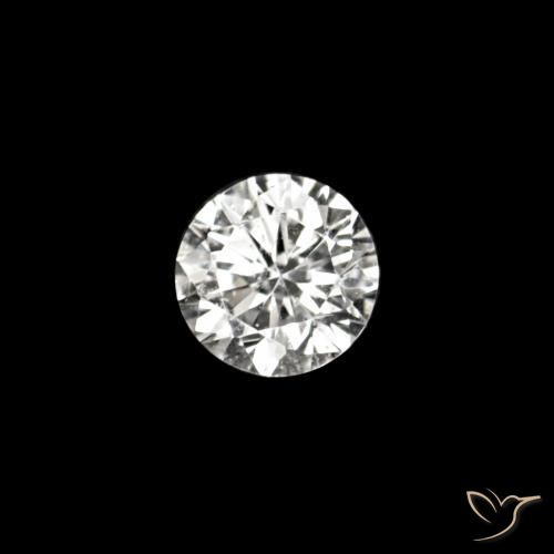 Diamante D Natural 0.02ct, Redondo, VVS-VS