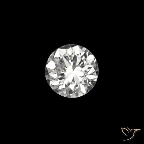 Diamante D Natural 0.02ct, Redondo, VVS-VS