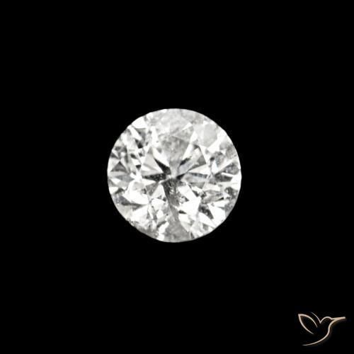 Diamante D Natural 0.02ct, Redondo, VVS-VS