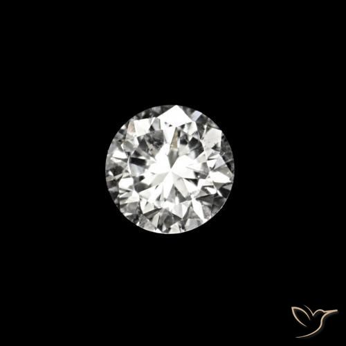 Diamante D Natural 0.02ct, Redondo, VVS-VS