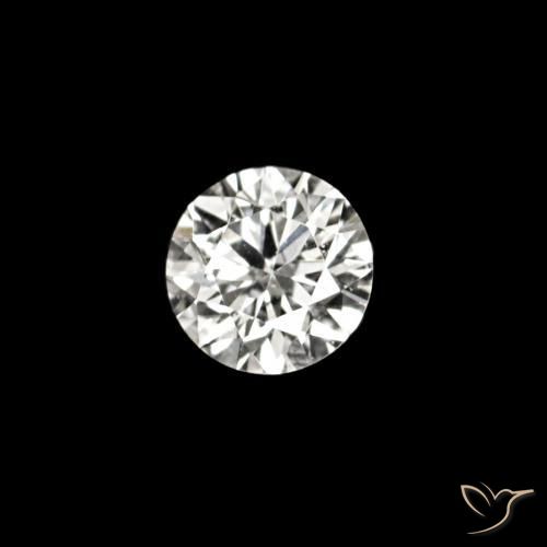 Diamante D Natural 0.02ct, Redondo, VVS-VS