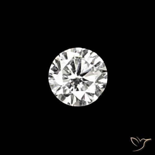 0.02ct D Diamante, Redondo, VVS-VS