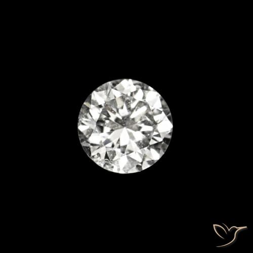 0.02ct D Diamante, Redondo, VVS-VS