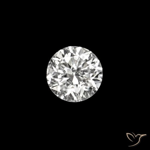 0.02ct D Diamante, Redondo, VVS-VS