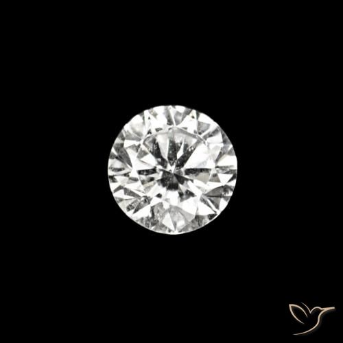 0.02ct D Diamante, Redondo, VVS-VS