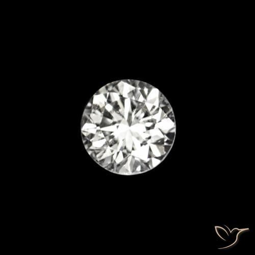 Diamante D Natural 0.02ct, Redondo, VVS-VS