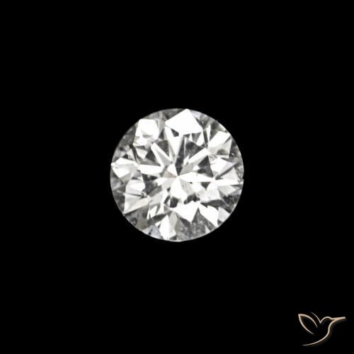 Diamante D Natural 0.02ct, Redondo, VVS-VS