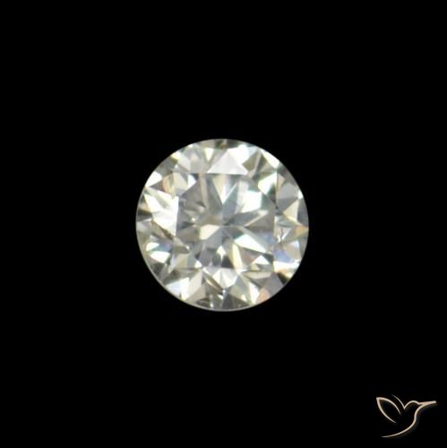 Diamante I Natural 0.01ct, Corte Redondo, VVS-VS