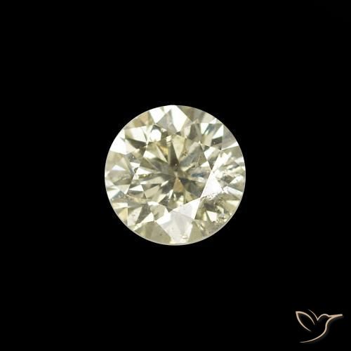 Diamante L Natural 0.16ct, Redondo, VS