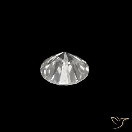 Diamante D Natural 0.04ct, Corte Redondo, VVS