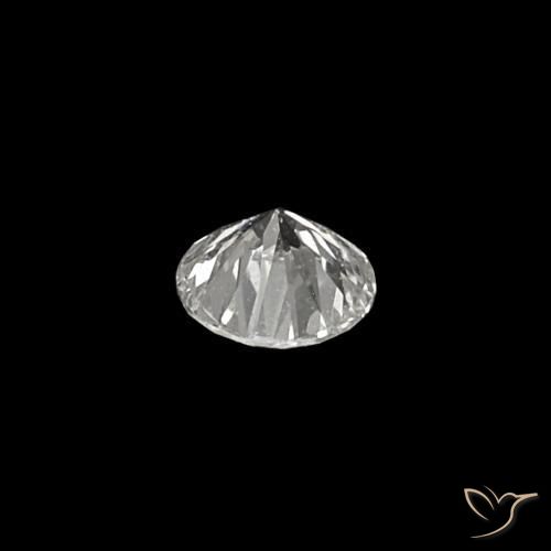 Diamante E Natural 0.03ct, Corte Redondo, VVS