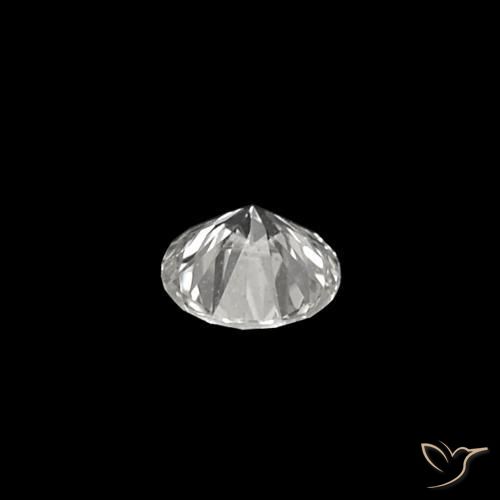Diamante E Natural 0.03ct, Corte Redondo, VVS