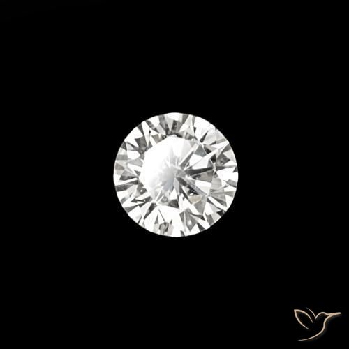 Diamante F Natural 0.03ct, Corte Redondo, VVS