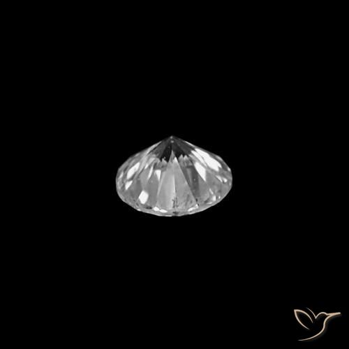 Diamante D Natural 0.03ct, Corte Redondo, VVS