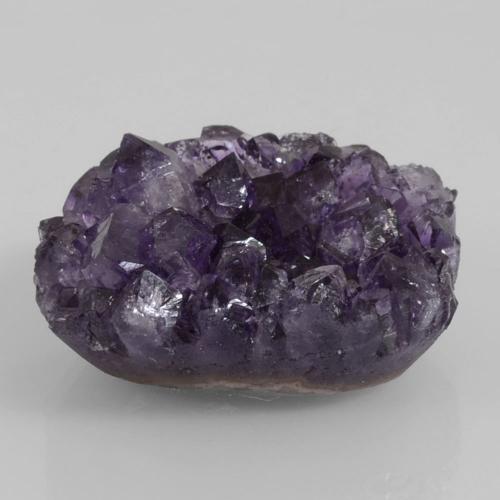 Druzy Ametista Violeta médio-escuro Natural 65.12ct, Forma extravagante, Opaco