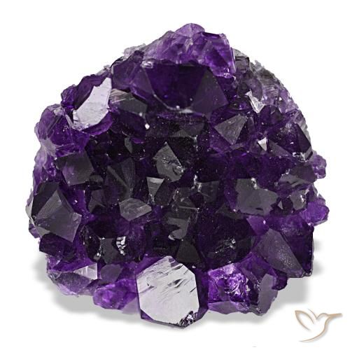 Drusa de ametista violeta natural 66,29ct, forma extravagante, opaco