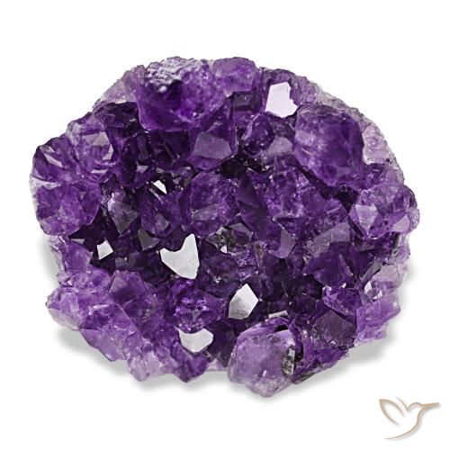 50.51ct violeta drusa de ametista, fantasia, opaco